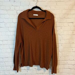 Sonoma Chestnut Knit Pullover